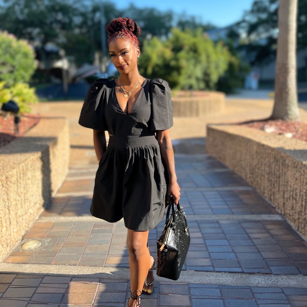 Black Cut Out dress! Size 2